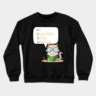 SMART CAT Crewneck Sweatshirt